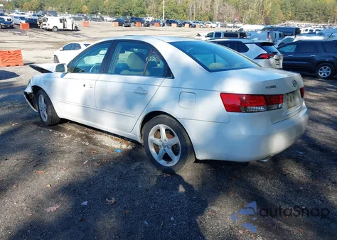 2007 Hyundai Sonata Limited/Se V6 из США, поврежденный, VIN 5NPEU46F47H169450
